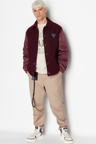 Veste en laine - Bordeaux