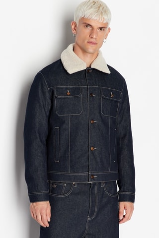 Veste en jean - Bleu marine