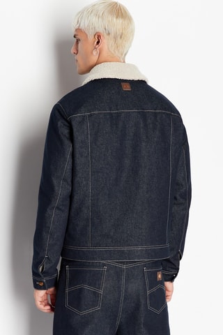 Veste en jean - Bleu marine
