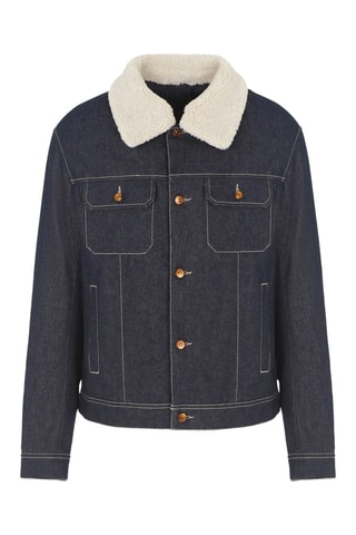 Veste en jean - Bleu marine