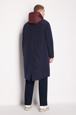 Imperméable et veste sans manches - Bleu marine et bordeaux