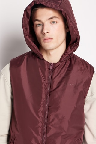 Imperméable et veste sans manches - Bleu marine et bordeaux