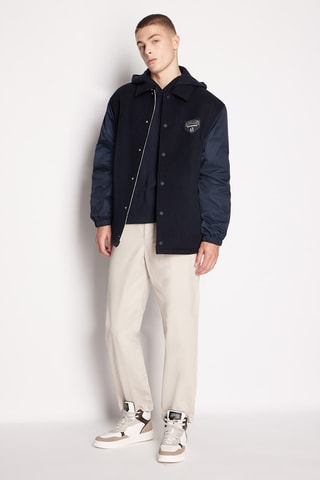 Pull à capuche - Bleu marine