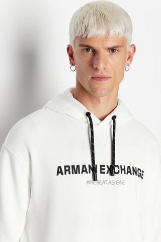Sudadera con capucha - Blanco
