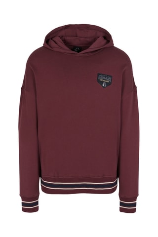 Sweat à capuche - Bordeaux