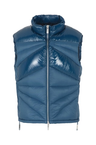 Doudoune sans manches - Bleu cobalt