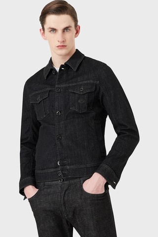 Veste en jean - Noir