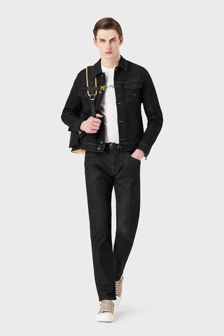 Veste en jean - Noir