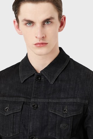 Veste en jean - Noir