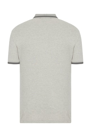 Polo - Gris clair chiné