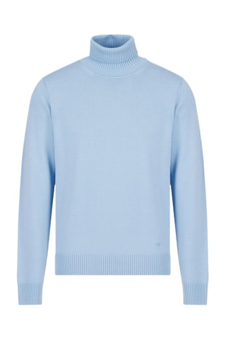 Pull en laine vierge - Ciel