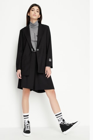 Pull en laine vierge - Gris chiné