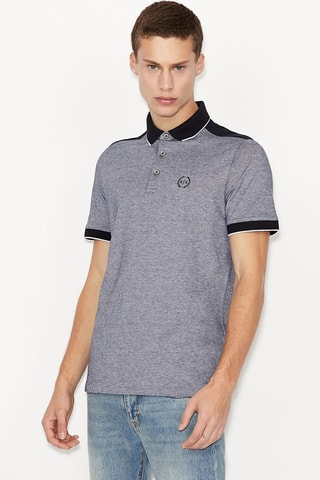 Polo - Gris clair chiné