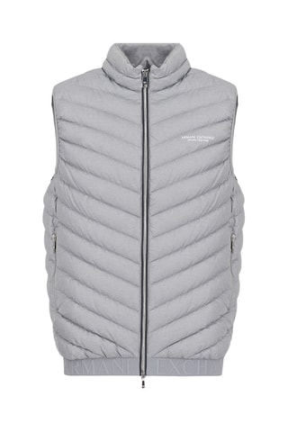 Doudoune sans manches - Gris clair