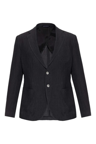 Veste en lin - Noir