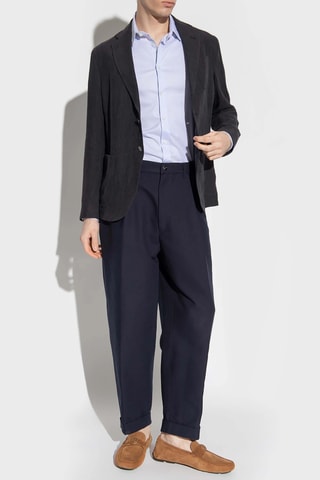 Veste en lin - Noir