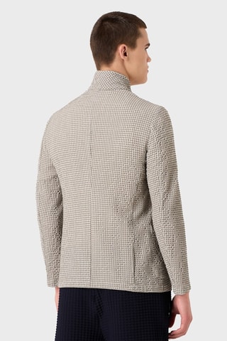 Veste en laine vierge - Gris clair
