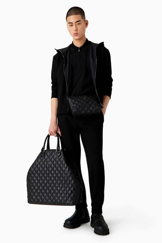 Veste réversible à capuche - Noir
