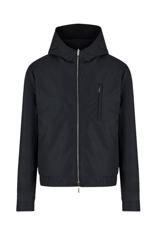 Veste réversible à capuche - Noir