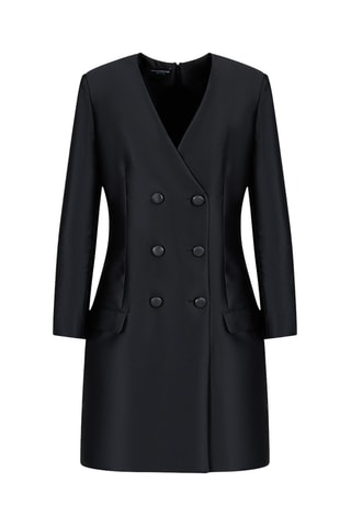 Robe portefeuille - Noir