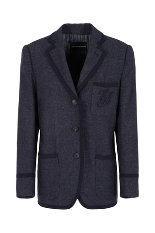 Veste en laine - Gris foncé