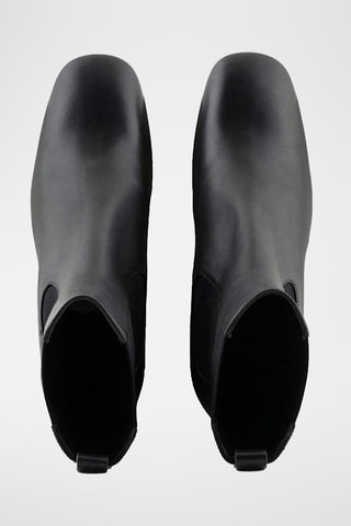 Bottines Chelsea en cuir de mouton - Noir