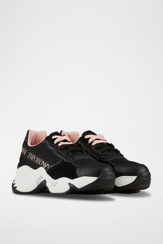 Baskets en cuir - Noir