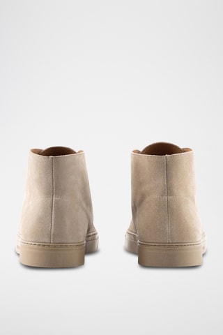 Boots en nubuck - Beige