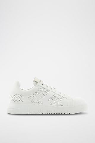Baskets en cuir - Blanc