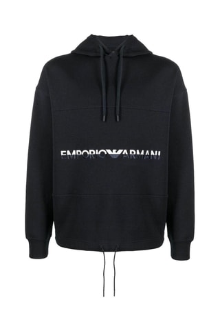 Sweat à capuche - Bleu marine 