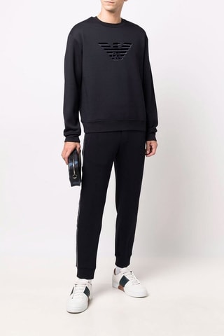Sudadera - Azul marino - Emporio Armani