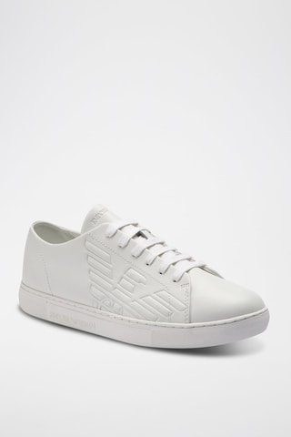 Baskets en cuir - Blanc