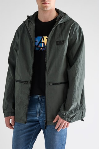 Blouson à capuche - Kaki - Armani Exchange