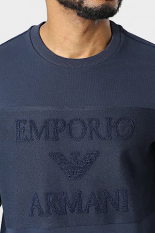 Sudadera - Azul marino - Emporio Armani