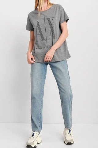 Jeans Hoge Taille - Indigoblauw