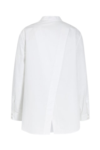 Chemisier loose - Blanc - Emporio Armani