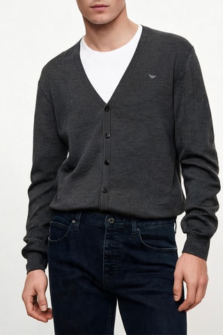 Sweat - Gris foncé - Emporio Armani