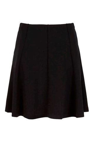 Jupe patineuse taille haute - Noir - Emporio Armani