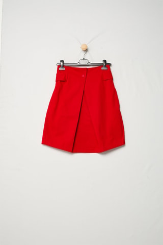 Rechte Rok Hoge Taille - Rood - Emporio Armani