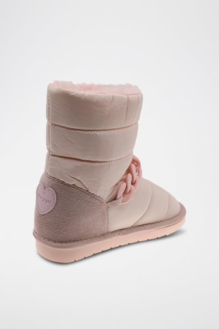 Bottines fourrées - Rose