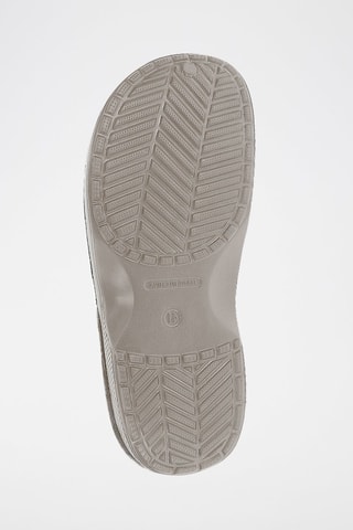 Mules fourrées - Gris
