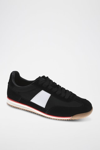 Baskets - Blanc, noir et rouge