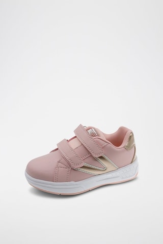 Baskets - Blanc, doré et rose