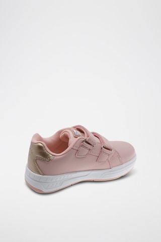 Baskets - Blanc, doré et rose