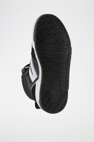 Baskets montantes - Blanc et noir