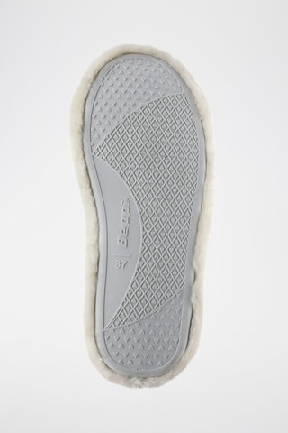 Chaussons fourrés - Beige