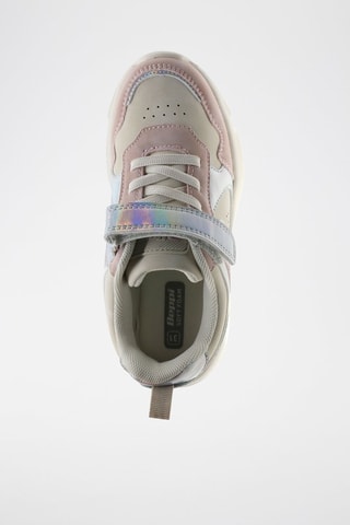 Baskets - Beige, blanc et rose