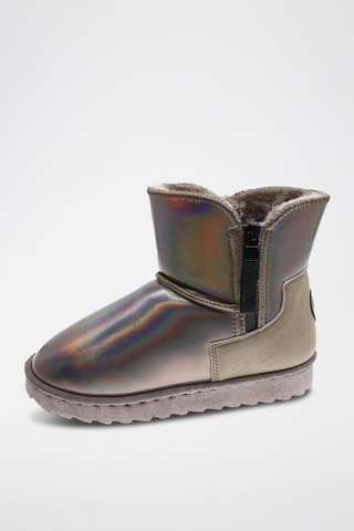 Bottines fourrées - Doré
