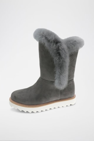 Bottines fourrées - Gris