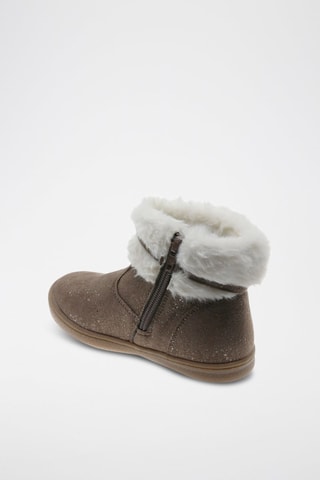 Bottines - Blanc et gris